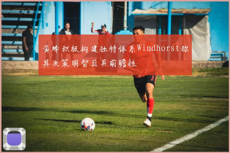 黄蜂积极构建独特体系Windhorst称其决策明智且具前瞻性